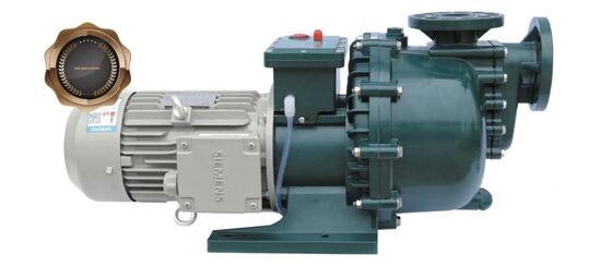 kopen Zelfaanzuigende waterpomp 10 PK 7,5 kW 2900 tpm Snelheid Alkali- en corrosiebestendig PP PVDF-materiaal online vervaardiging